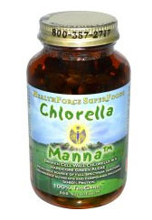 Chlorella řasa